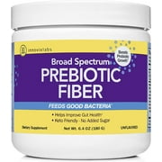 InnovixLabs Prebiotic Fiber Powder - Gut Health and Regularity. Prebiotics for Women. Diverse Fiber Supplement. Soluble and Insoluble Fiber. Vegan/GF. No Sugar. 30-Day Prebiotic Powder Supplement