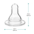 thumbnail image 2 of Nipples Evenflo Feeding Classic de silicona sin BPA a partir de 3 meses, 2 of 6