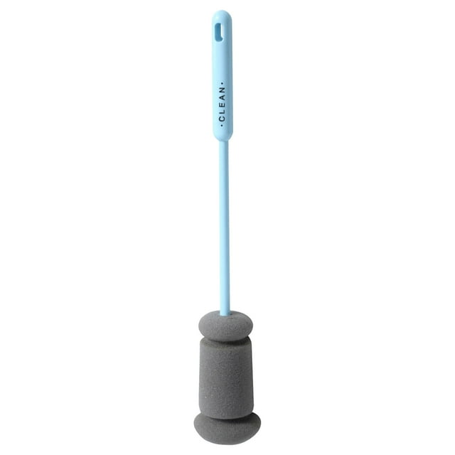 MOPOOR Brosse pour Verre et Bouteille d'Eau, Robots Culinaires, Poignée Antidérapante, Durable, Réutilisable, Nettoie dans le Support Supérieur de Votre Lave-Vaisselle, Aide à Nettoyer les Zones Difficiles d'Accès Efficacement et Sans Effort