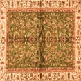 thumbnail image 1 of Ahgly Company Indoor Square Oriental Orange Traditional Area Rugs, 4' Square, 1 of 4