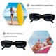 thumbnail image 3 of WHAMVOX 1Ud Gafas De Sol Cuadradas Negras Unisex Con Único Para Y Fotografía En, 3 of 7
