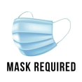 thumbnail image 3 of ArtsyQuotes 20x20 Black Modern Framed Museum Art Print Titled - Artsy Quotes Quote: Mask Required, 3 of 5