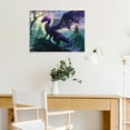 thumbnail image 5 of SUMAAFU Dragon Forest Sky Wall Decor Canvas Art for Home and Office 16x12in, 5 of 6