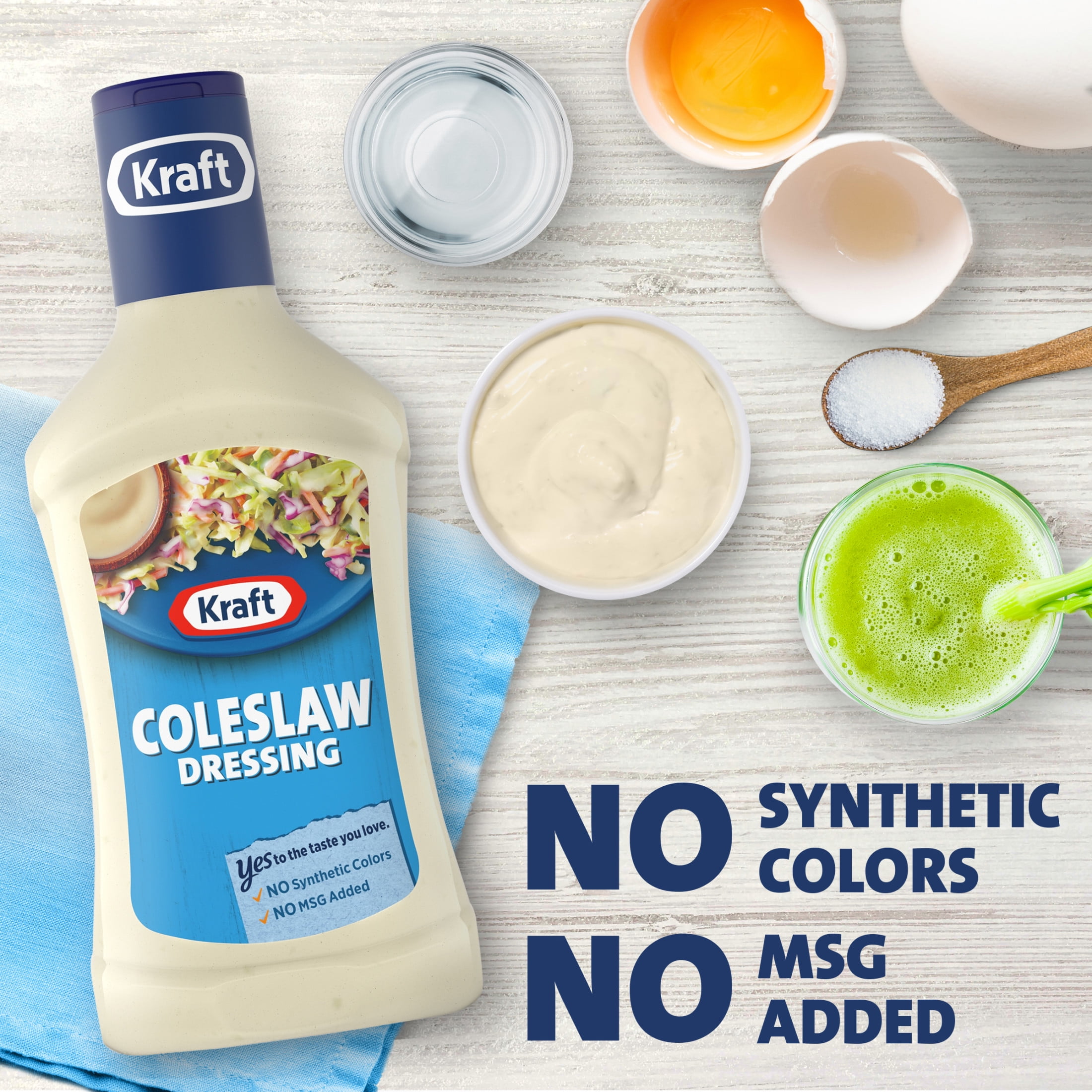 kraft coleslaw dressing Salad Dressing, 425mL watering flavor to salads and coleslaws Kraft - Brandclub - Kraft