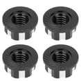 thumbnail image 4 of 4 Uds M4 tuercas hexagonales talladas aleación de aluminio aptas para HSP Sakura D3 D4 1/10 RC CarBlack, 4 of 10