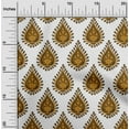 thumbnail image 2 of oneOone Cotton Poplin Brown Fabric Block Sewing Fabric By The Yard Printed Diy Clothing Sewing Supplies 56 Inch Wide-8H, 2 of 6