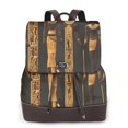 thumbnail image 1 of Fotbe Ancient Egyptian Hieroglyph Mochila Bolso con Estampado para Mujer, Mochila Antirrobo de Nylon Impermeable, Bolsa Ligera de Hombro, 1 of 4