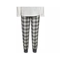 thumbnail image 2 of Family PJs Intimates Gray Set Plaid Holiday Pajamas XL, 2 of 3