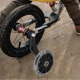thumbnail image 5 of 2 Pcs Light Flashing Mute Children Bike Auxiliary Wheel Accessories With 14 Inch Bracket (Black), 5 of 5