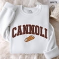 thumbnail image 2 of Embroidered Cannoli Sweatshirt, Italian Foodie Sweatshirt, Funny Embroidered Crewneck, Funny Saying Sweater, Cannoli Shirt, Italy Sweatshirt, 2 of 5