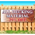thumbnail image 2 of All Decking Material 25% Off 13 oz Vinyl Banner With Metal Grommets, 2 of 5