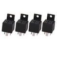 thumbnail image 1 of 4 Piezas de Repuesto para Coche Auto DC 12V 40AMP s de de 4 piezas Universales Zulema Relé de 4 pines de 12 V, 1 of 7