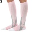 thumbnail image 1 of Men Women Breathable Running Sports Leg Support Compression Stretch Socks, 1 of 10
