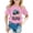 Pink, variant on School Uniform Tshirts Children First Day School Print T Shirt Short Sleeve Girls Boys Tshirts Black 3-4 Years
