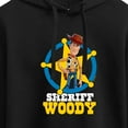 thumbnail image 3 of Toy Story - Sheriff Woody - Juniors Cropped Pullover Hoodie, 3 of 5
