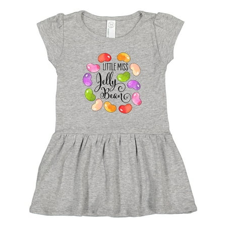 

Inktastic Little Miss Jelly Bean Gift Toddler Girl Dress