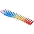 thumbnail image 3 of Wide Tooth Comb Set, Detangling Plastic Hair Comb for Women, 3 of 8