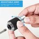 thumbnail image 5 of 2PCS Tap Socket Set, Extraction Tool with Adjustable Jaws,Versatile Sturdy Drive Tap Sockets, 3/8 In, 5 of 5