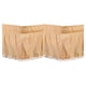 thumbnail image 2 of Kearding Faldón De Cama Para Un Hogar Elegante Y Fácil De Mantener Durable Alrededor De La Cenefa De La Cama Sábana Beige US-Queen60*80in Beige Reina de EE. UU. 60 * 80 pulgadas 2Conjunto, 2 of 6