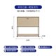 thumbnail image 1 of Mueble de TV moderno de acero inoxidable USM, módulo de almacenamiento, aparador combinado, cómoda para sala de estar, madera, yema de huevo, 1 of 4