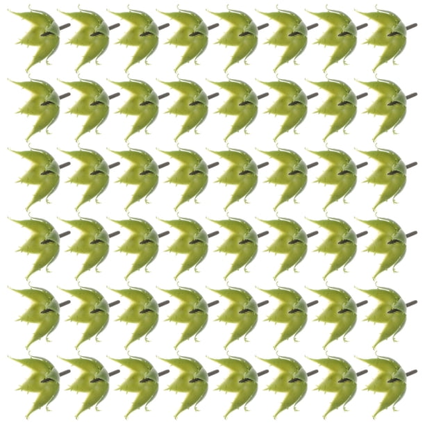 Nestingho 200Jgo Calyxes De Sépalos De Plástico Para Flores Artificiales Con Verde