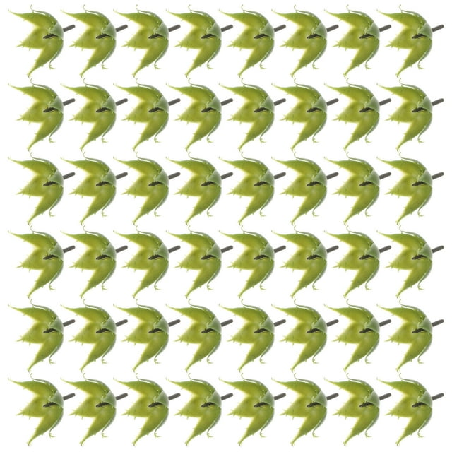 Nestingho 200Jgo Calyxes De Sépalos De Plástico Para Flores Artificiales Con Verde