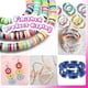 thumbnail image 3 of Upgraded 25000 Pieces Glass Beads Clay Beads Chain Bead Making Kit Alphabet Bead Pendants., 3 of 5