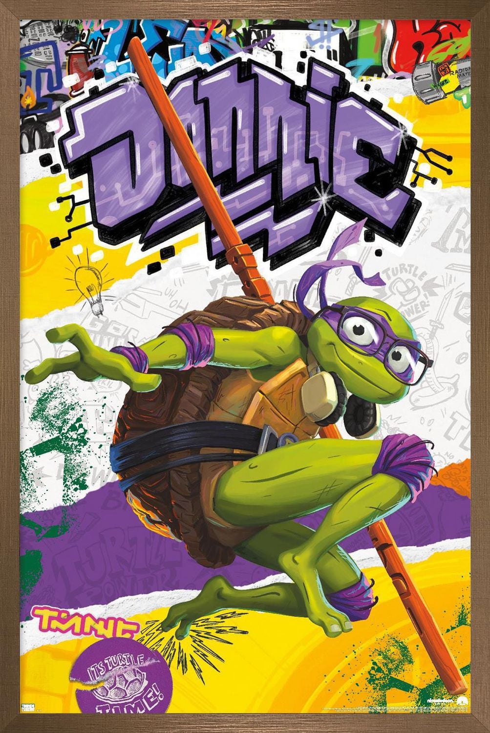 Teenage Mutant Ninja Turtles: Mutant Mayhem - Donatello Wall Poster, 22.375" x 34"