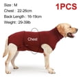 thumbnail image 2 of Traje postoperatorio para perros, 1 Uds., transpirable, de alta elasticidad, traje de esterilización/castración para perros después de la cirugía MFZFUKR BST3057118-1, 2 of 5