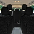 thumbnail image 3 of FH Group Custom Fit Neoprene Car Seat Covers for 2023 Toyota Highlander, Black Full Set with Air Freshener, 3 of 3