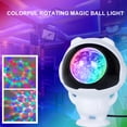 thumbnail image 3 of Boule Magique Rotative Colorée Lumière KTV Flash LED Bar Salon Fête, 3 of 6