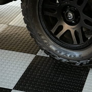 FlooringInc Coin Flex Nitro Tiles Terracotta (20.5x20.5) - Hidden Interlocking Garage Flooring