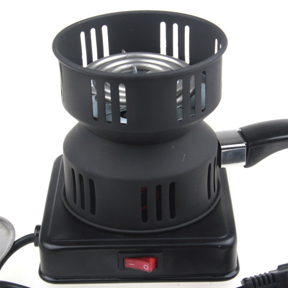 Electric Charcoal Burner Removable Tray + Tongs Thickened Charcoal Stove |  Walmart Canada