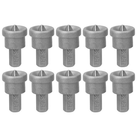 

10pcs Drywall Dimpler Magnetic PH2 Bits for Plasterboard Screw Depth Stop Limit