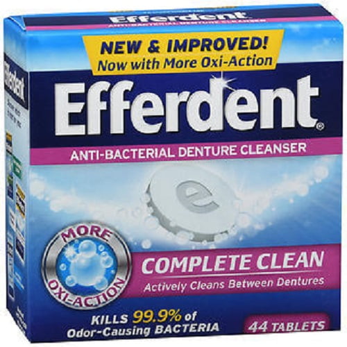 Efferdent Denture Cleaner Tablet Box of 44