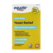 Equate Yeast Relief, 60 Count
