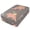 Pink-dino, variant on Premium Soft Fitted Sheet for Blow Up Bed Mattress Sheets with Zipper for Camping Office Bedroom, Taupe-geometric Chevron Print
