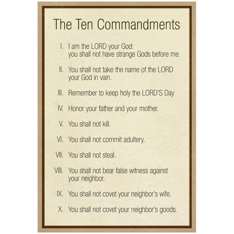 Second commandment catholic
