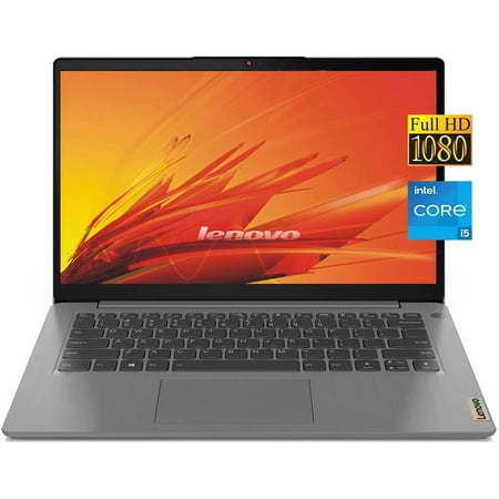Newest Lenovo IdeaPad 3 Laptop, 14 Inch FHD Display, Intel Core i5-1135G7(Quad-core), 20GB RAM, 512GB SSD, Intel Iris X Graphics, Wi-Fi 6, Bluetooth 5, Windows 11 Home, Arctic Gray, Cefesfy Accessory