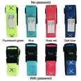 thumbnail image 3 of Travel Anti-theft Secure Lock Password Lock Baggage  Belt Luggage Strap Packing Belt DARK BLUE WITH PASSWORD, 3 of 8