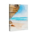 thumbnail image 4 of Wynwood Studio Canvas Cliffside Beach Nautical and Coastal Coastal Landscapes Wall Art Canvas Print Blue Light Blue 16x24, 4 of 5