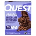 thumbnail image 3 of Quest Overload 20g Protein Bar, Chocolate Explosion Flavor, High Protein, Low Sugar, 4 Count, 3 of 10