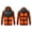 Blue, variant on Womens Heated Jacket Puffer Coat Unisex Casual Zipper Double Control 15 Areas Heat Heating USB Charging Jackets