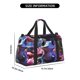 thumbnail image 3 of Easygdp Colorful Frog Among Flowers Bolsa de Gimnasio, Bolsa de Viaje Duffel, Bolsa de Fin de Semana con Compartimentos, Bolsa de Mano para Noche, 3 of 7
