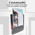 thumbnail image 4 of BAZIC 3 Ring Binder 1/2" Economy View Binders Black, Hold 100 Sheets, 1-Count, 4 of 8