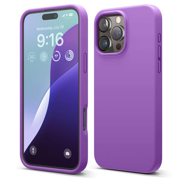 Funda de teléfono Elago compatible con iPhone 16 Pro Max de silicona