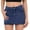Z01A BU1, variant on Womens Denim Mini Skirt Stretchy Mid Waist Casual Trendy Y2k Jean Skirts with Pockets Black L