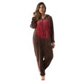 thumbnail image 3 of Just Love Adult Onesie / Pajamas (Reindeer, Large), 3 of 5