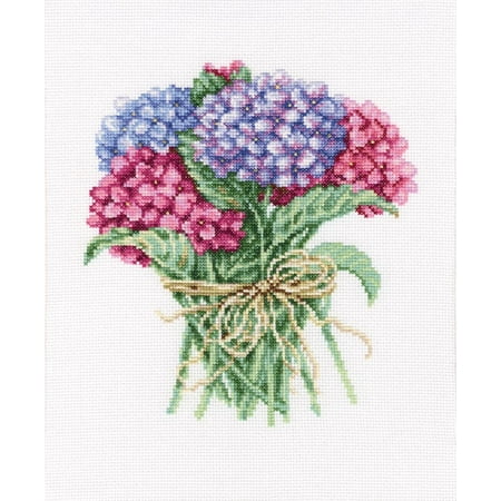UPC: 4743348403381 | Hydrangea bouquet M564 Counted Cross Stitch Kit