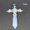 Opal, variant on Natural Angel Wing Crystal Point Hexagonal Column Pendant Bead Stone Healing New